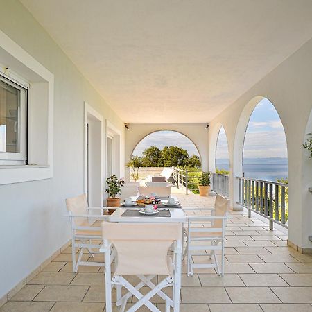Lioniskari Seaviews - Paxoi'S Private Pool Oasis Villa Porto Ozias Bagian luar foto