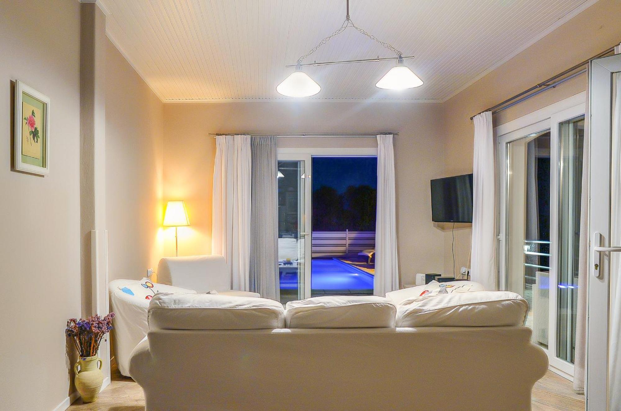 Lioniskari Seaviews - Paxoi'S Private Pool Oasis Villa Porto Ozias Bagian luar foto