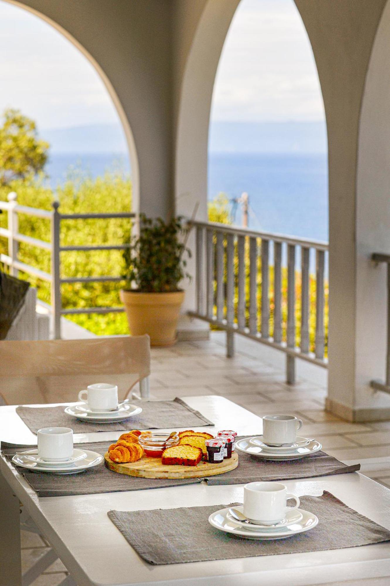 Lioniskari Seaviews - Paxoi'S Private Pool Oasis Villa Porto Ozias Bagian luar foto