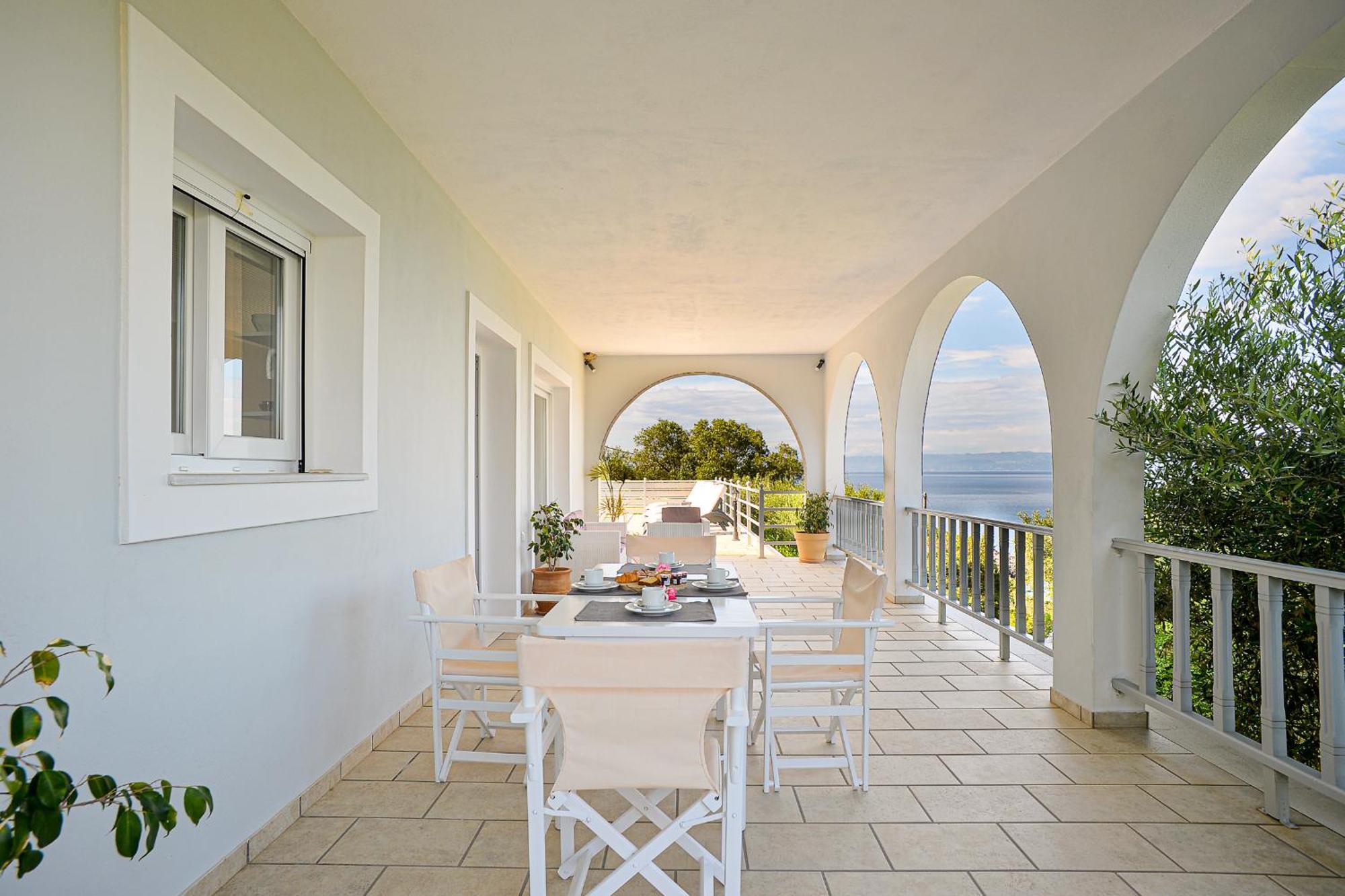 Lioniskari Seaviews - Paxoi'S Private Pool Oasis Villa Porto Ozias Bagian luar foto