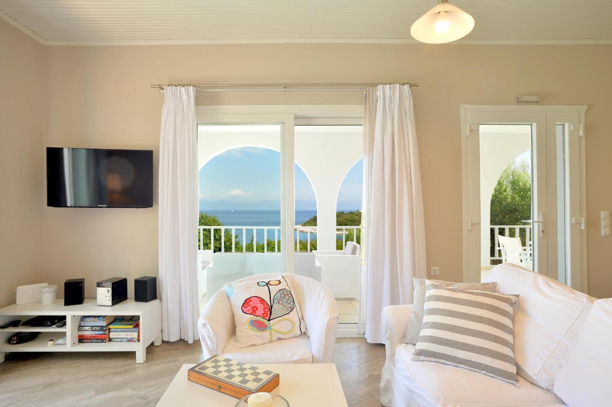 Lioniskari Seaviews - Paxoi'S Private Pool Oasis Villa Porto Ozias Bagian luar foto